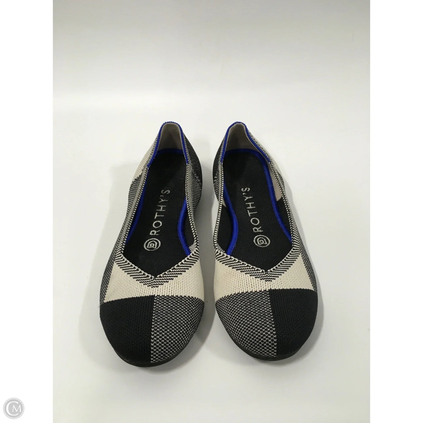 Shoes Flats By Rothys In Plaid Pattern, Size: 7