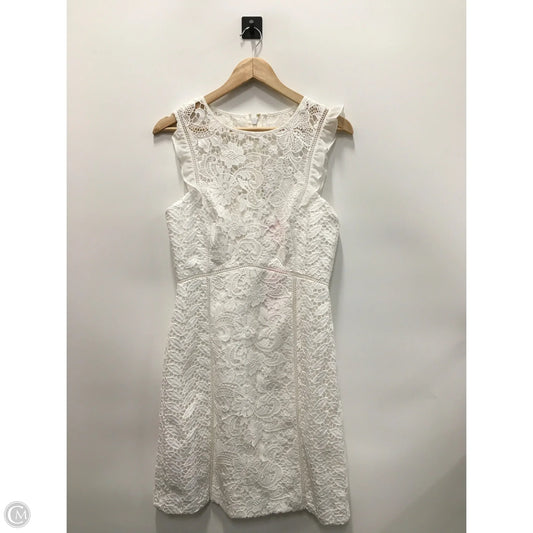 Dress Designer By Lilly Pulitzer In White, Size: M