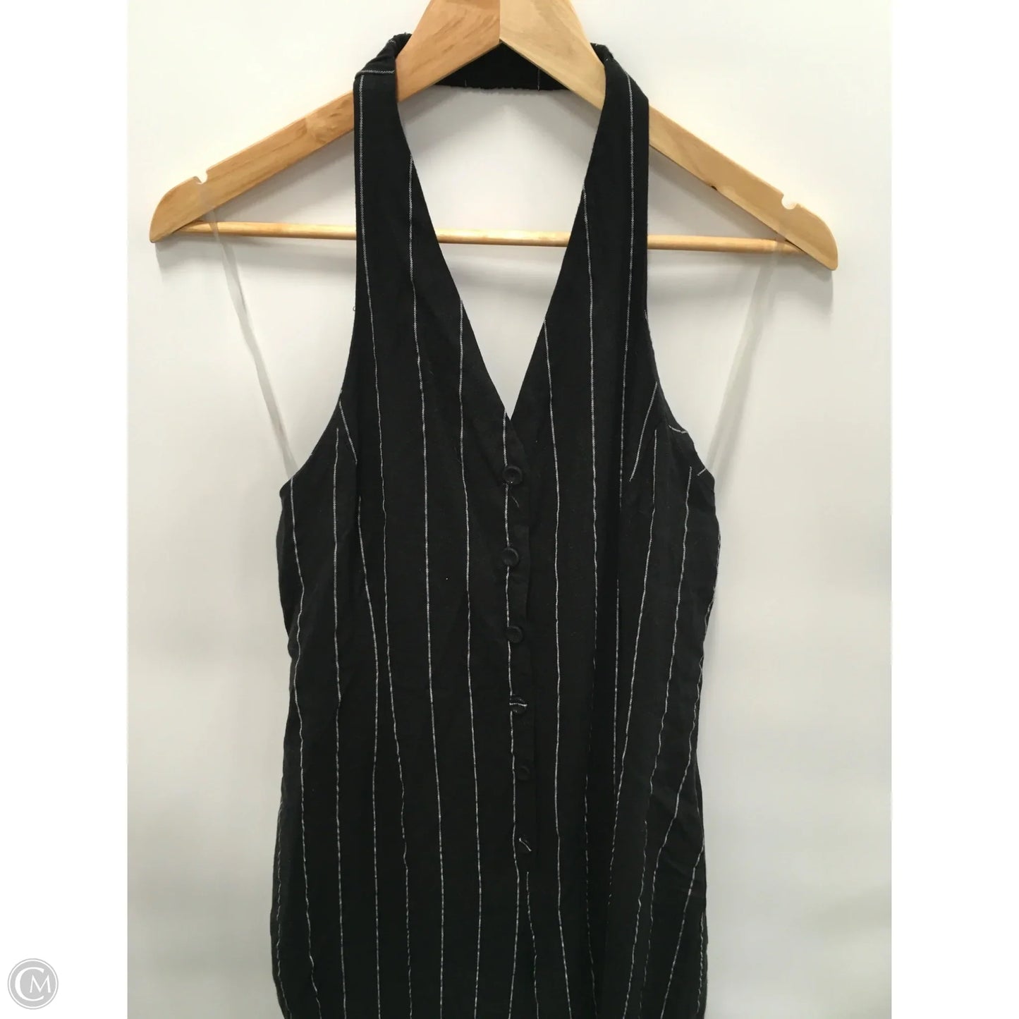 Jumpsuit By Anthropologie In Black & White, Size: L