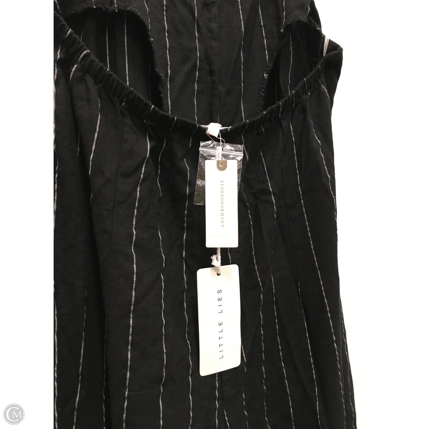 Jumpsuit By Anthropologie In Black & White, Size: L