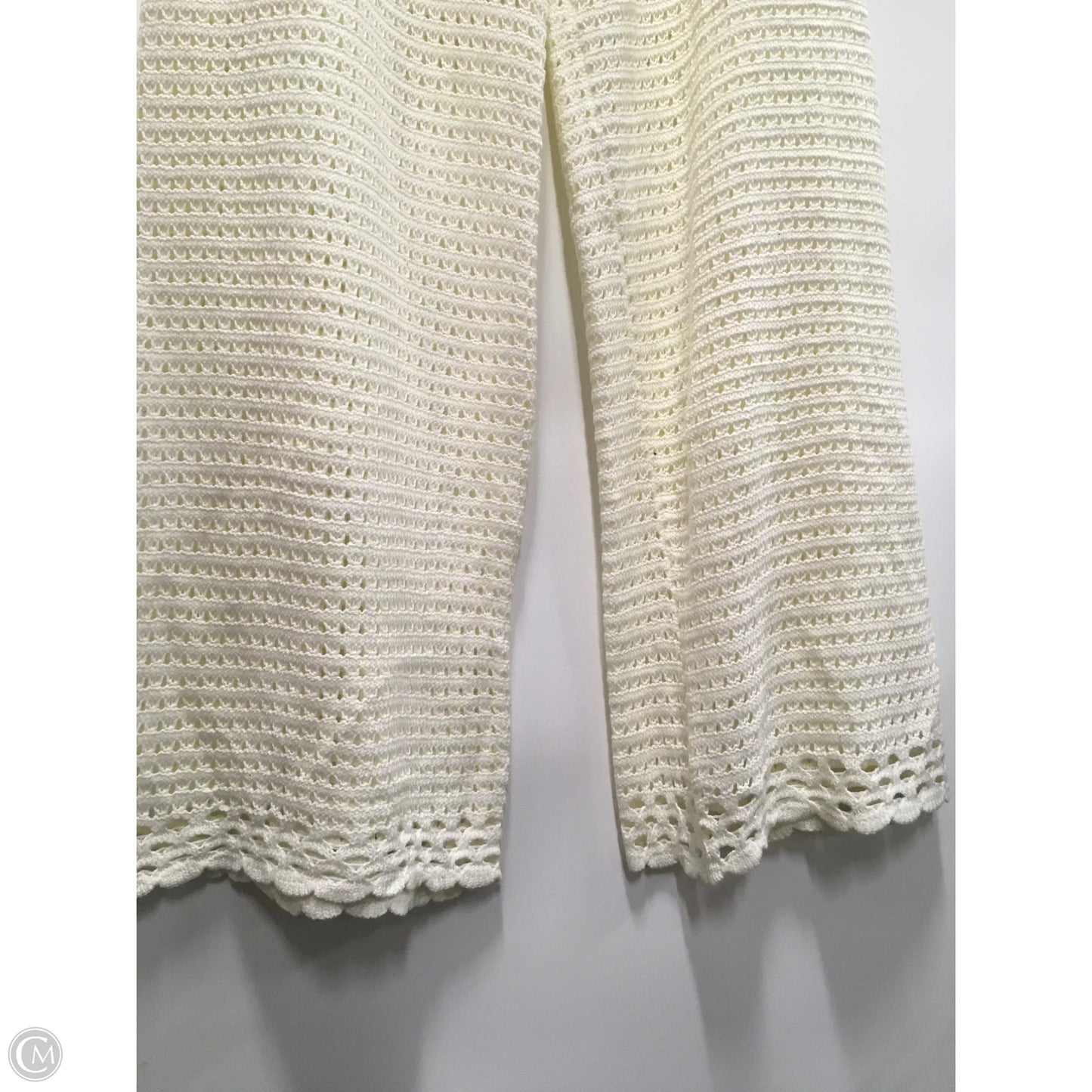 Swimwear Cover-up By Lulus In Cream, Size: Xl