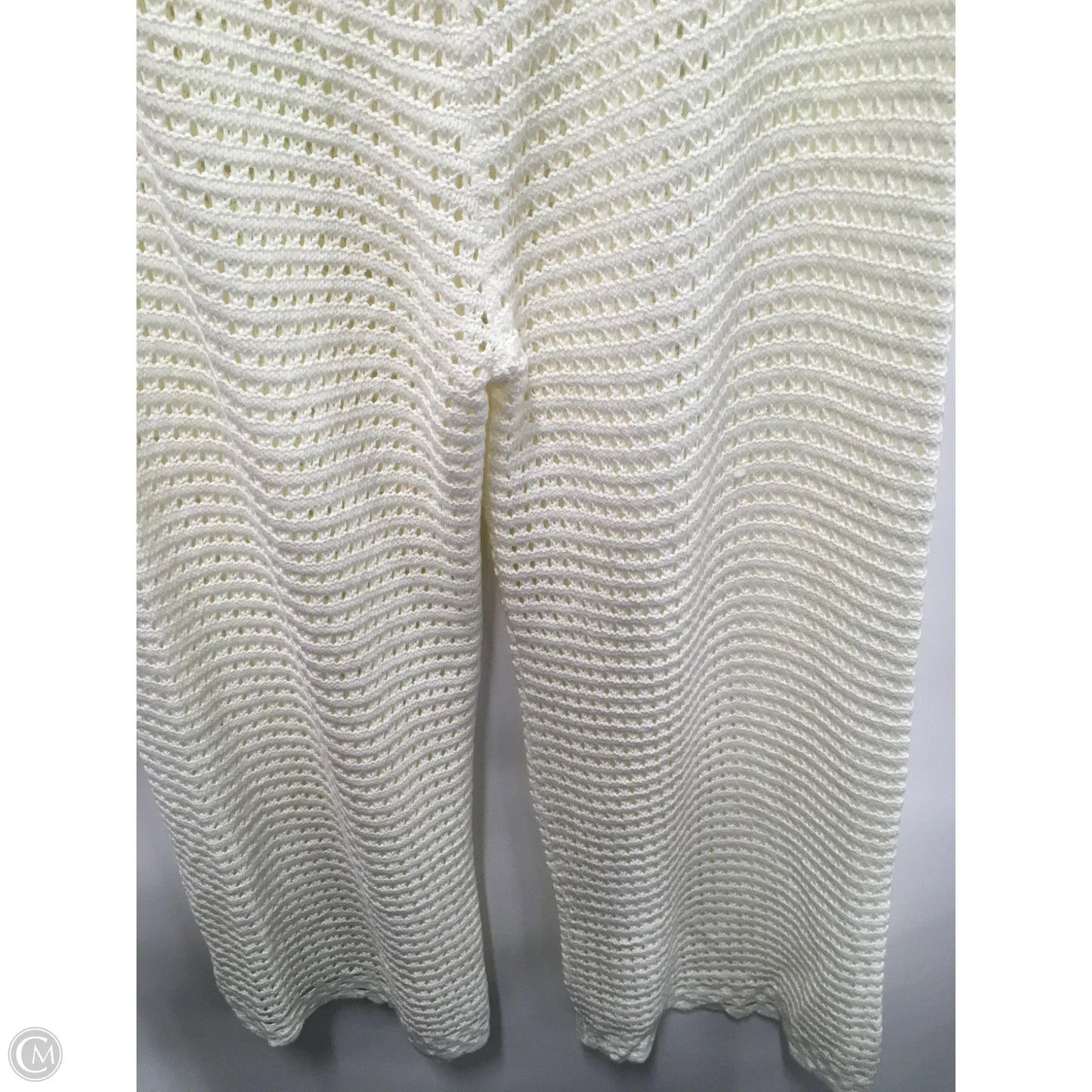 Swimwear Cover-up By Lulus In Cream, Size: Xl