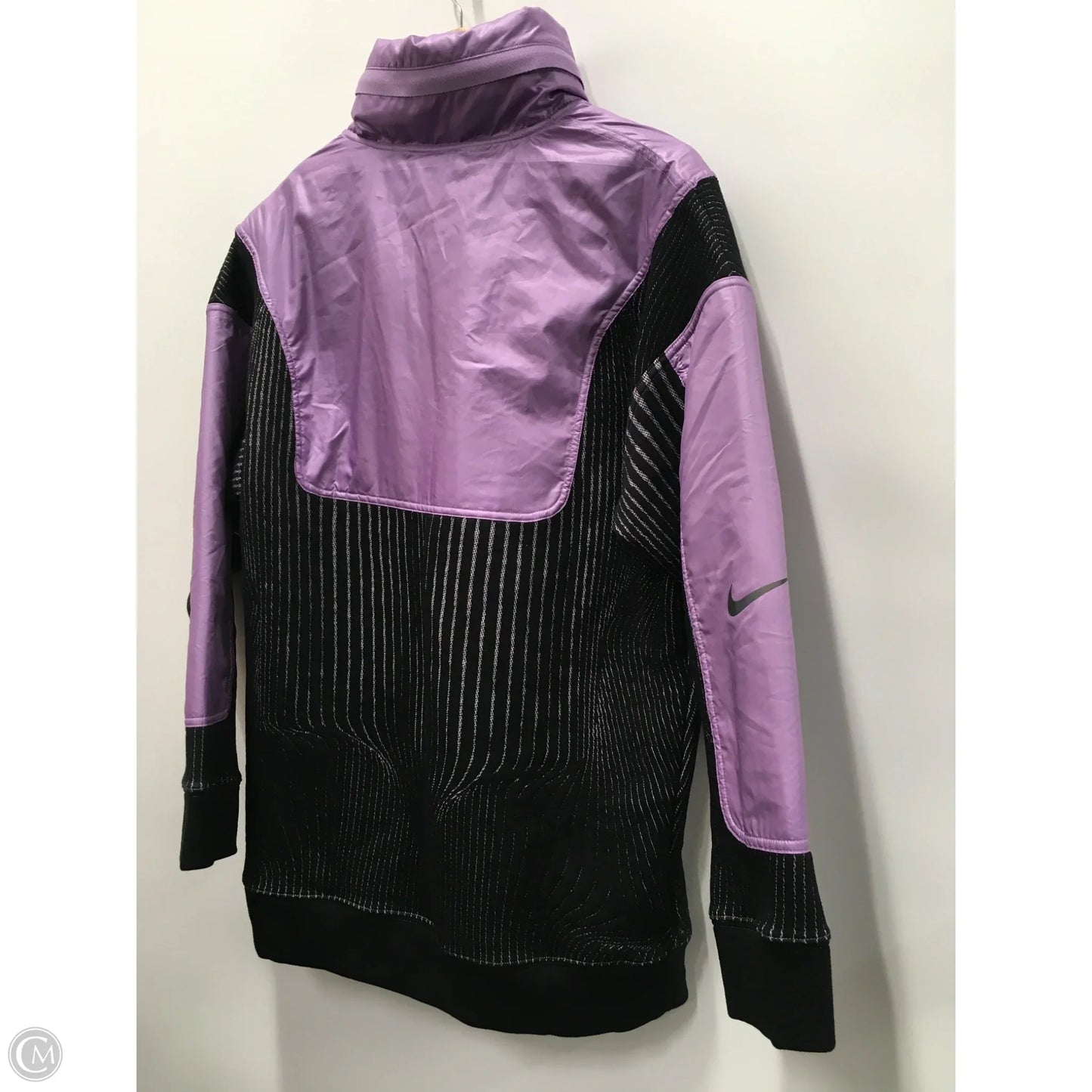 Sweatshirt Collar By Nike In Purple, Size: Xs