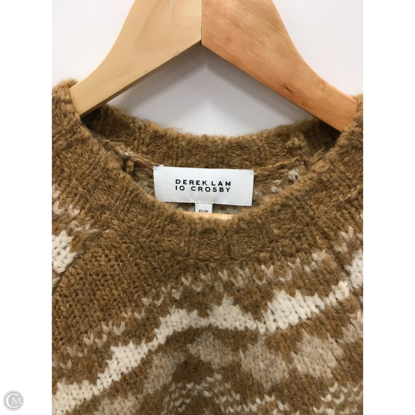 Sweater Designer By Derek Lam In Tan, Size: Xs
