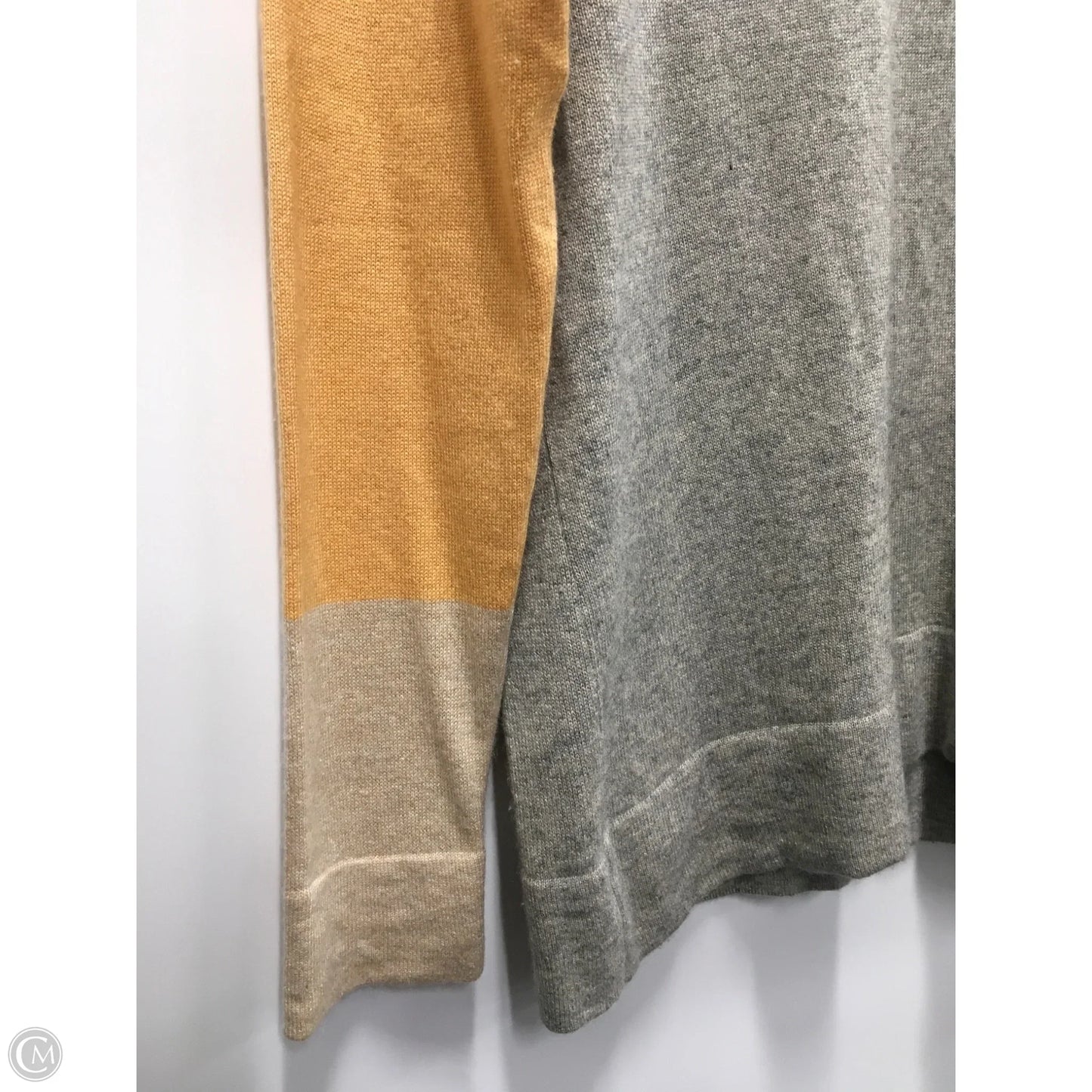 Sweater Cashmere By Diane Snyder In Grey, Size: Xl