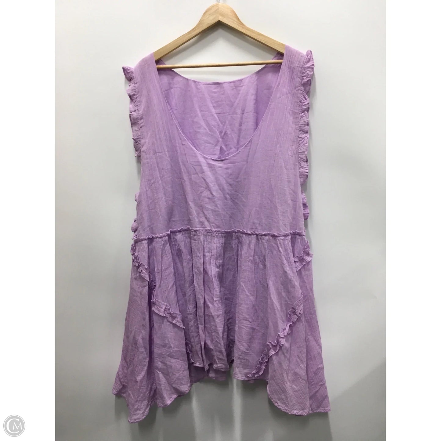 Dress Casual Short By Free People In Purple, Size: Xl