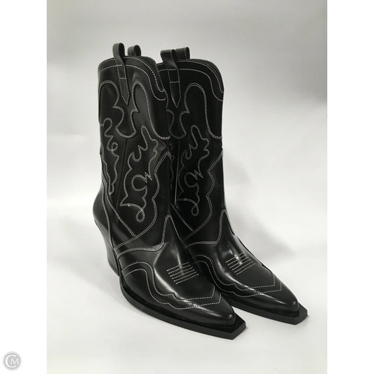 Boots Western By Mng In Black, Size: 8.5