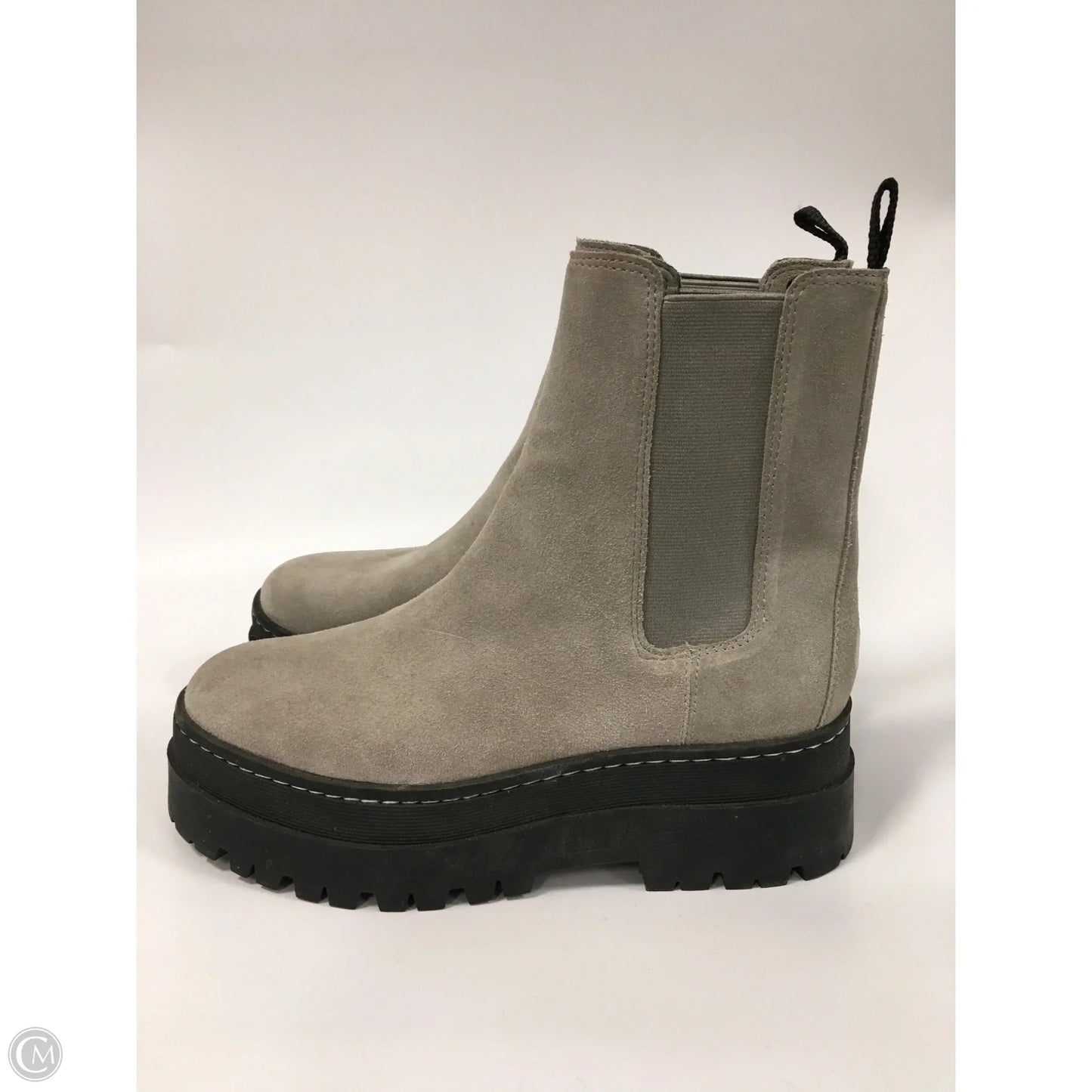 Boots Combat By Marc Fisher In Grey, Size: 8.5
