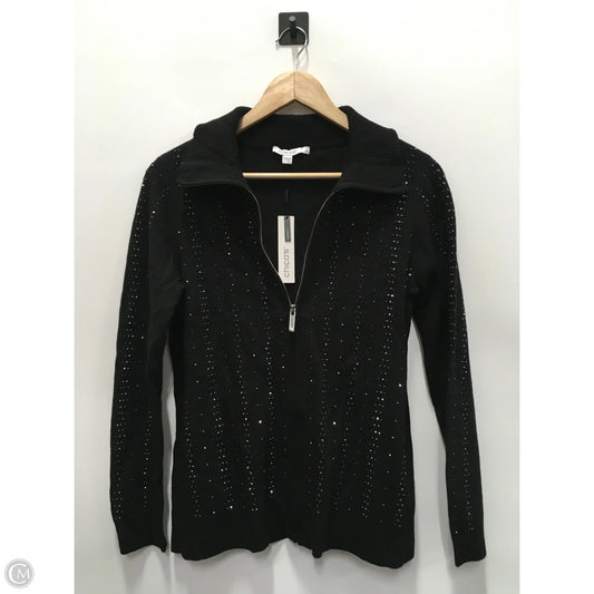 Sweater By Chicos In Black, Size: S