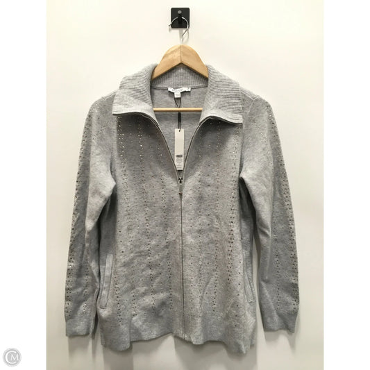 Sweater By Chicos In Grey, Size: S
