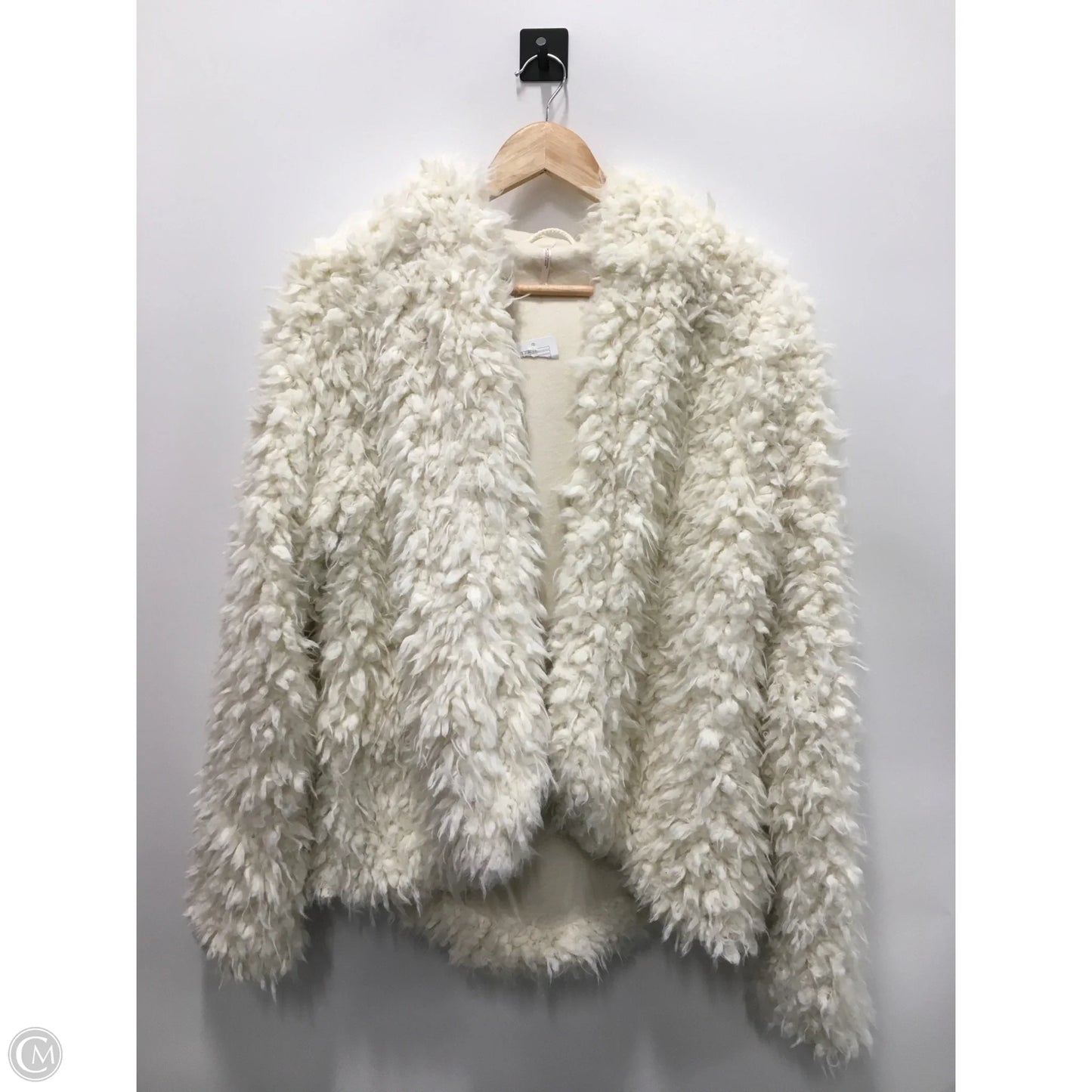 Coat Faux Fur & Sherpa By Free People In White, Size: M