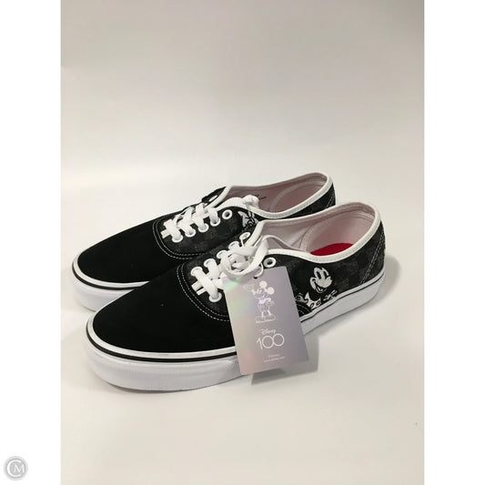 Shoes Sneakers By Vans In Black & White, Size: 8.5