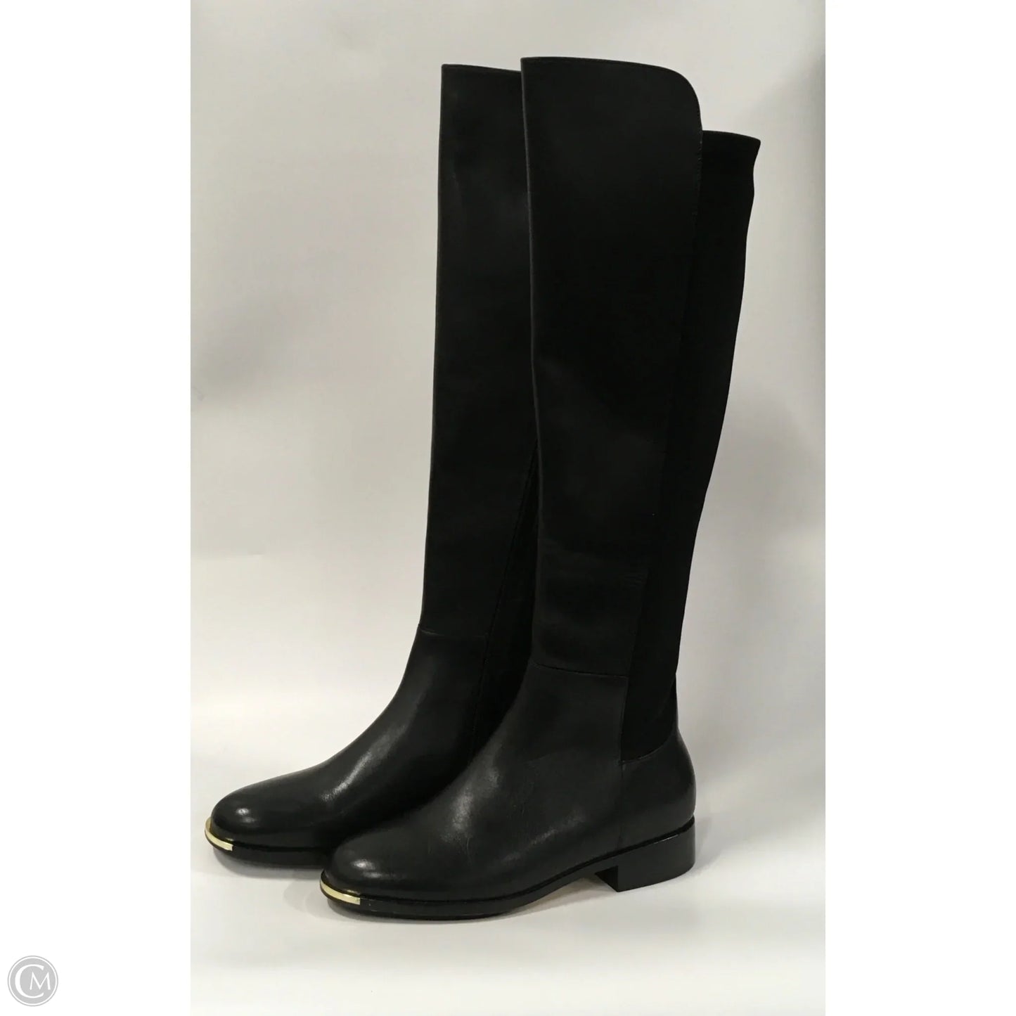 Boots Knee Flats By Cole-haan In Black, Size: 8.5