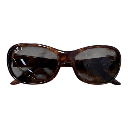 Sunglasses Designer By Ray Ban In Tortoise Shell Print