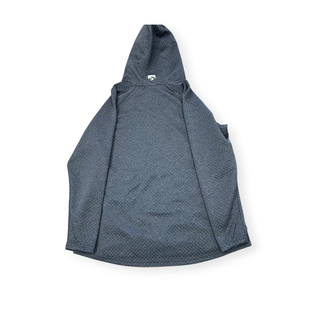 Sweatshirt Hoodie By Clothes Mentor In Grey, Size:Xl