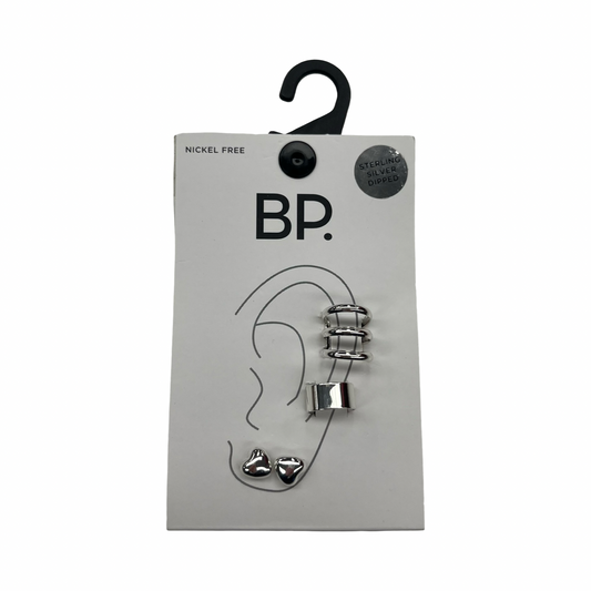 Earrings Other By Bp In Silver, Size:03 Piece Set