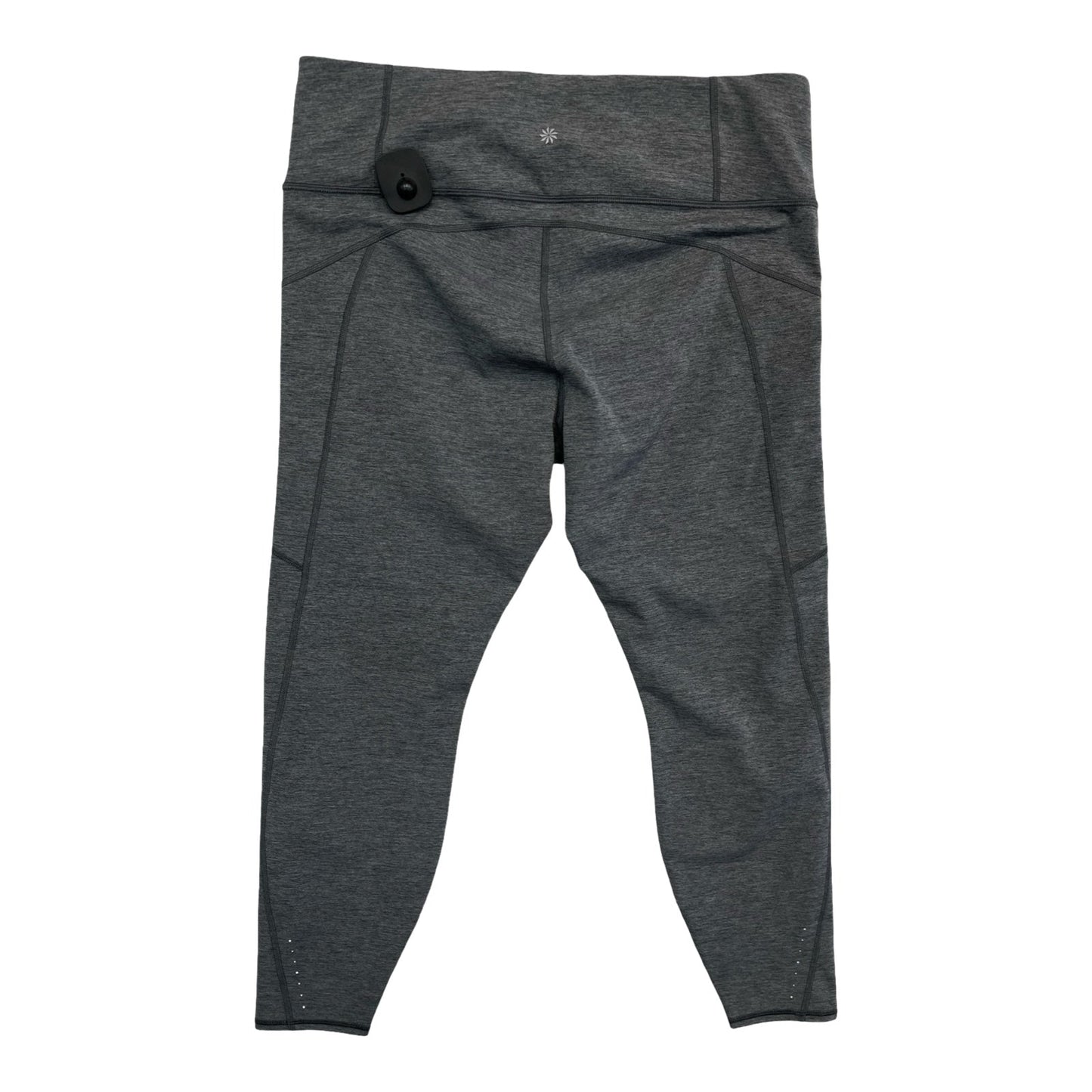 Athletic Leggings By Athleta In Grey, Size:Xl