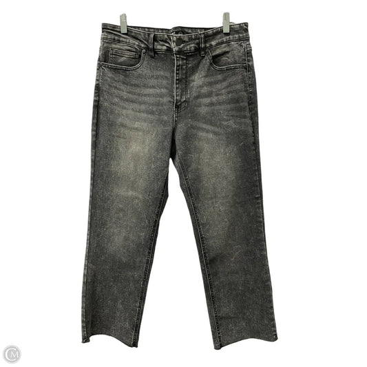 Jeans Straight By Oat In Grey Denim, Size: 10