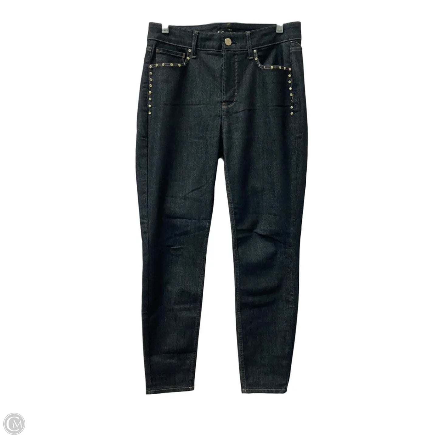 Jeans Skinny By White House Black Market In Blue Denim, Size: 6
