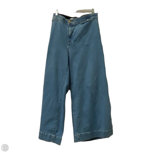 Jeans Wide Leg By Ava & Viv In Blue Denim, Size: 16