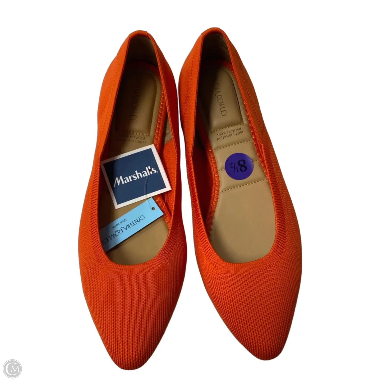 Shoes Flats By Cynthia Rowley In Orange, Size: 8.5