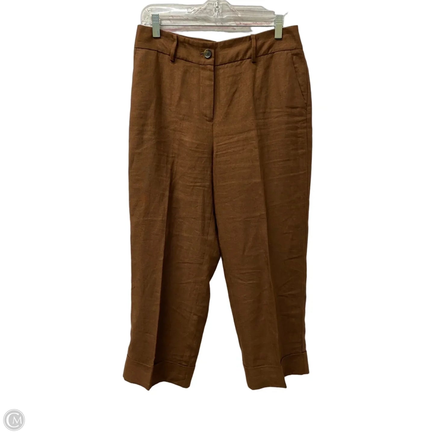 Pants Cropped By Talbots In Brown, Size: 8p