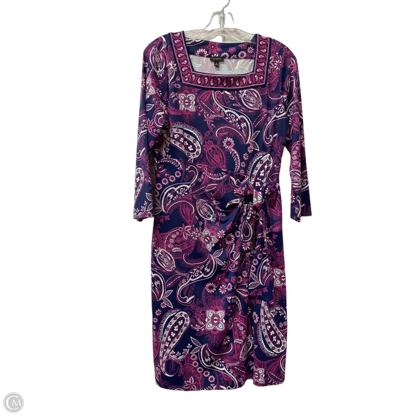 Dress Work By Talbots In Blue, Size: M