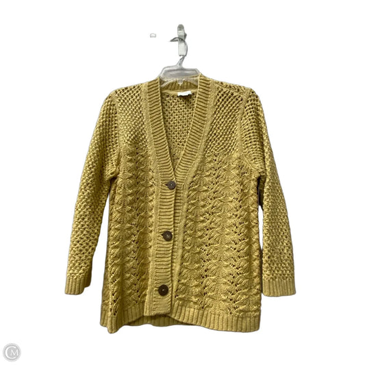 Sweater Cardigan By J. Jill In Tan, Size: Xs