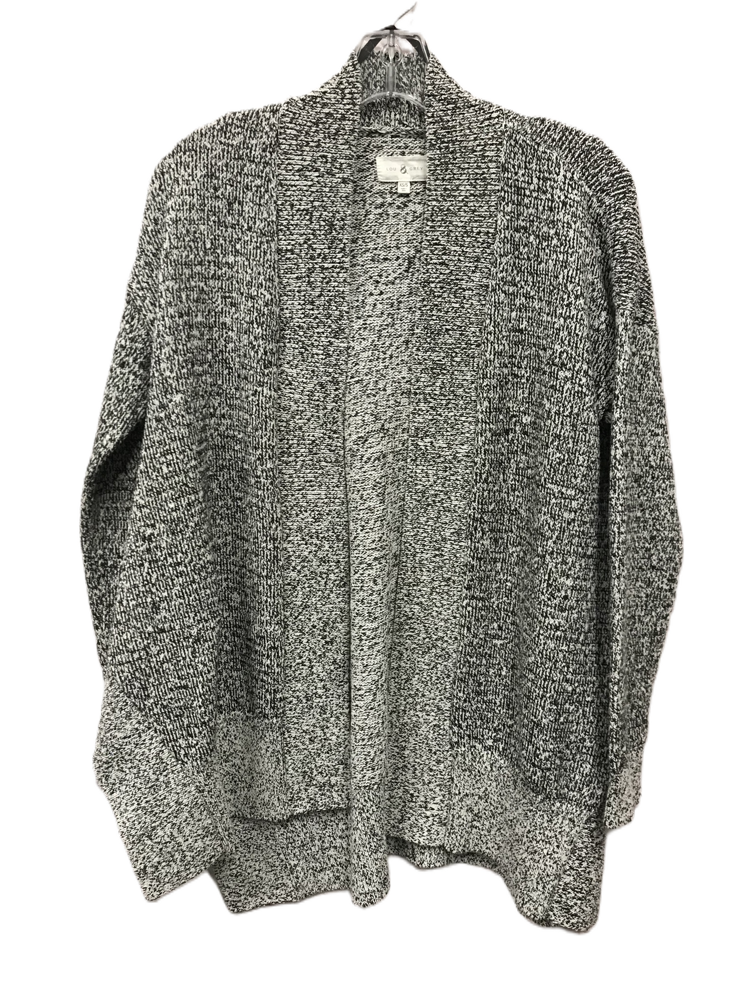 Grey Sweater Cardigan By Lou And Grey, Size: Xs