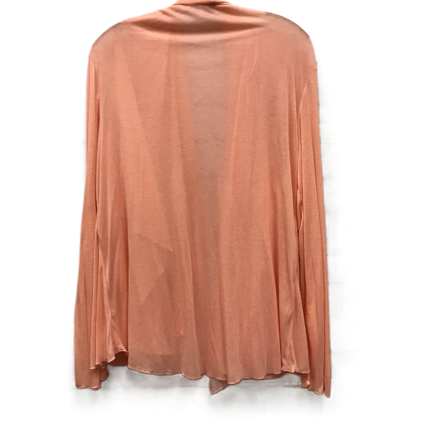 Orange Sweater Cardigan By Elie Tahari, Size: Xl