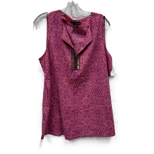 Pink Top Sleeveless By Tommy Bahama, Size: Xl