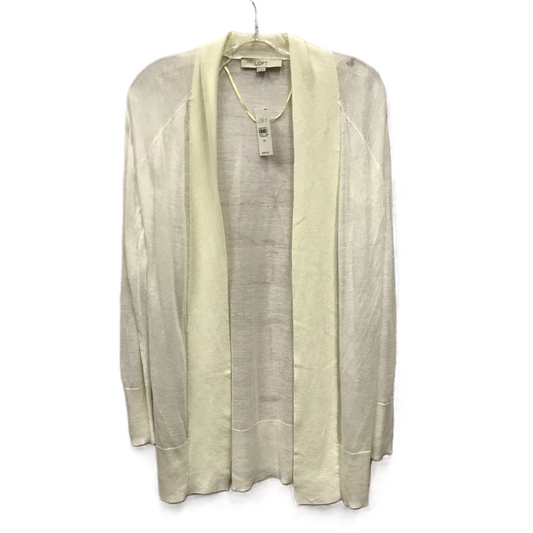 Cream Sweater Cardigan By Loft, Size: Xs