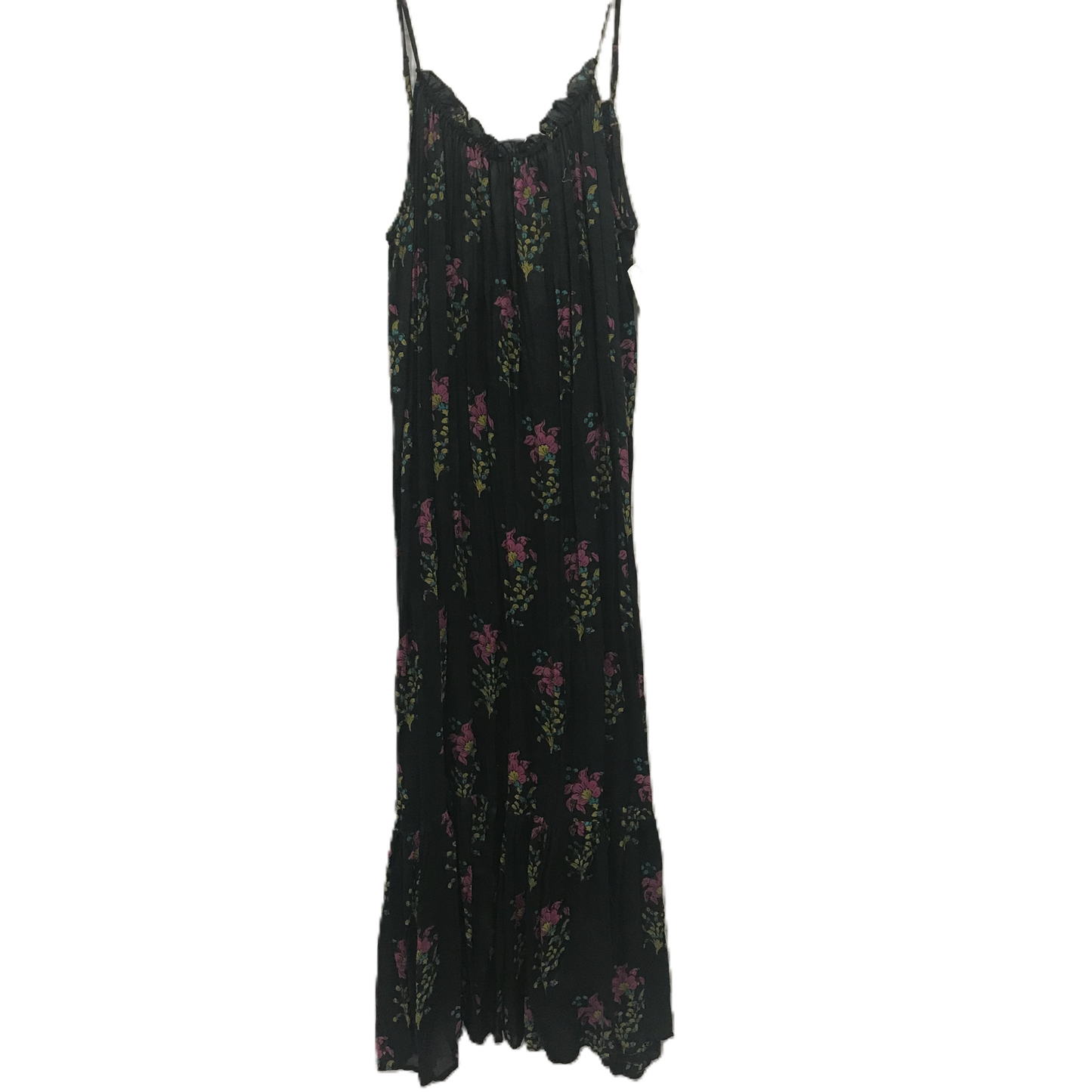 Black Dress Casual Maxi By Anthropologie, Size: Xl