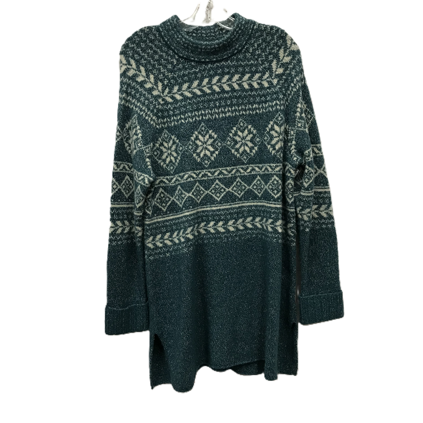 Sweater By Style And Company In Teal, Size: M