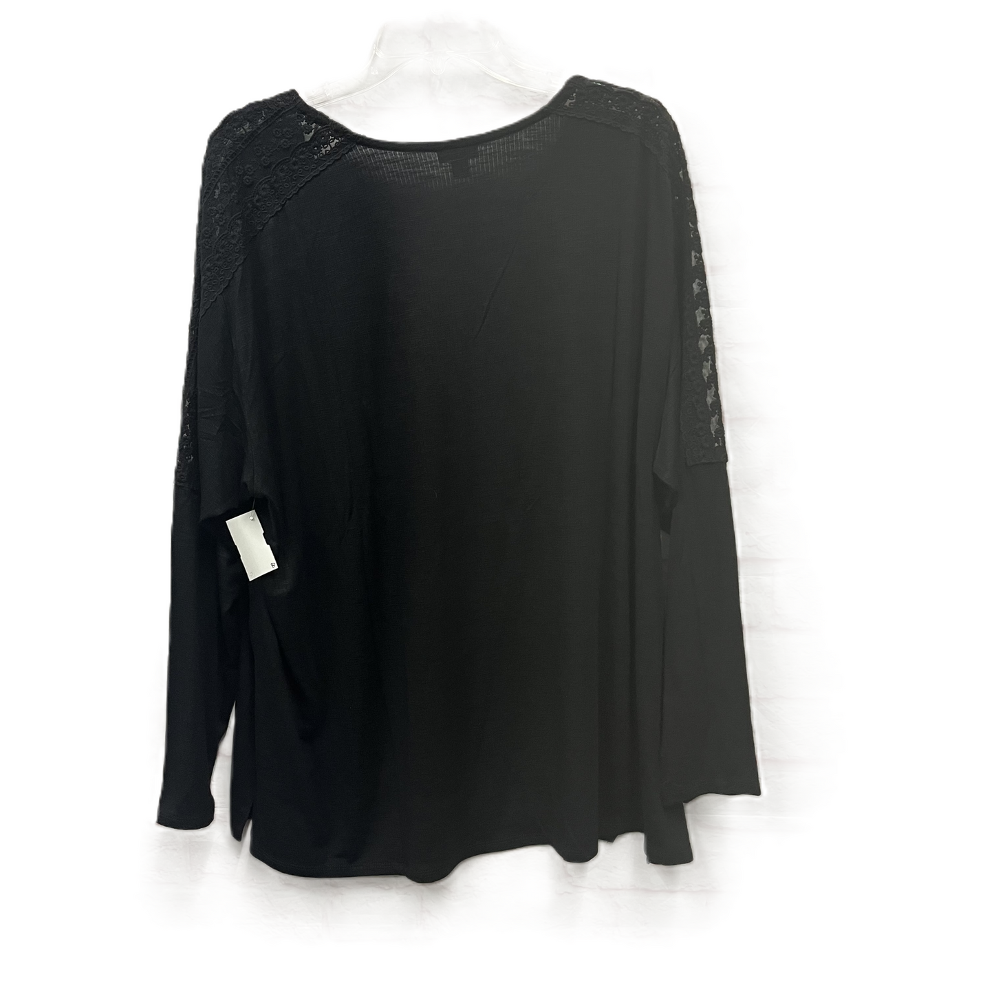 Top Long Sleeve By Torrid In Black, Size: 2x