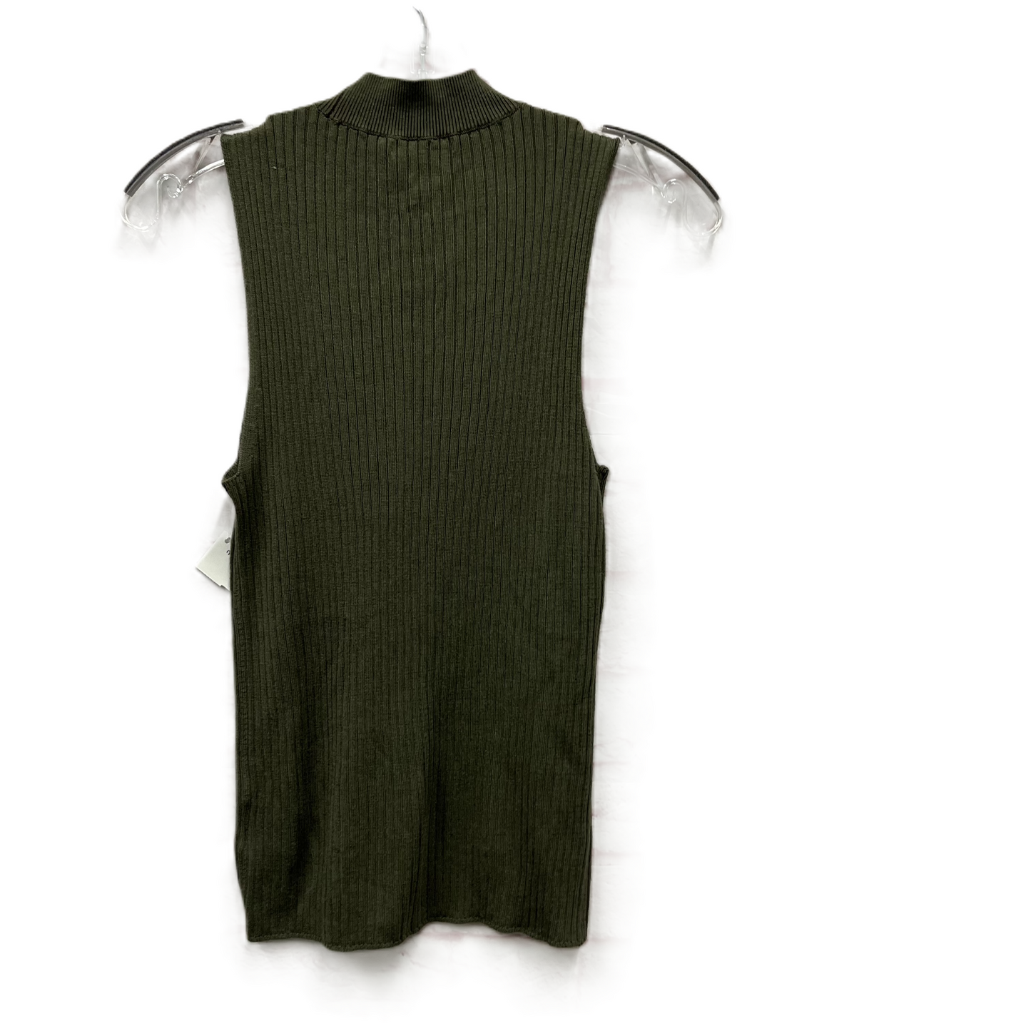 Top Sleeveless By Bar Iii In Green, Size: M