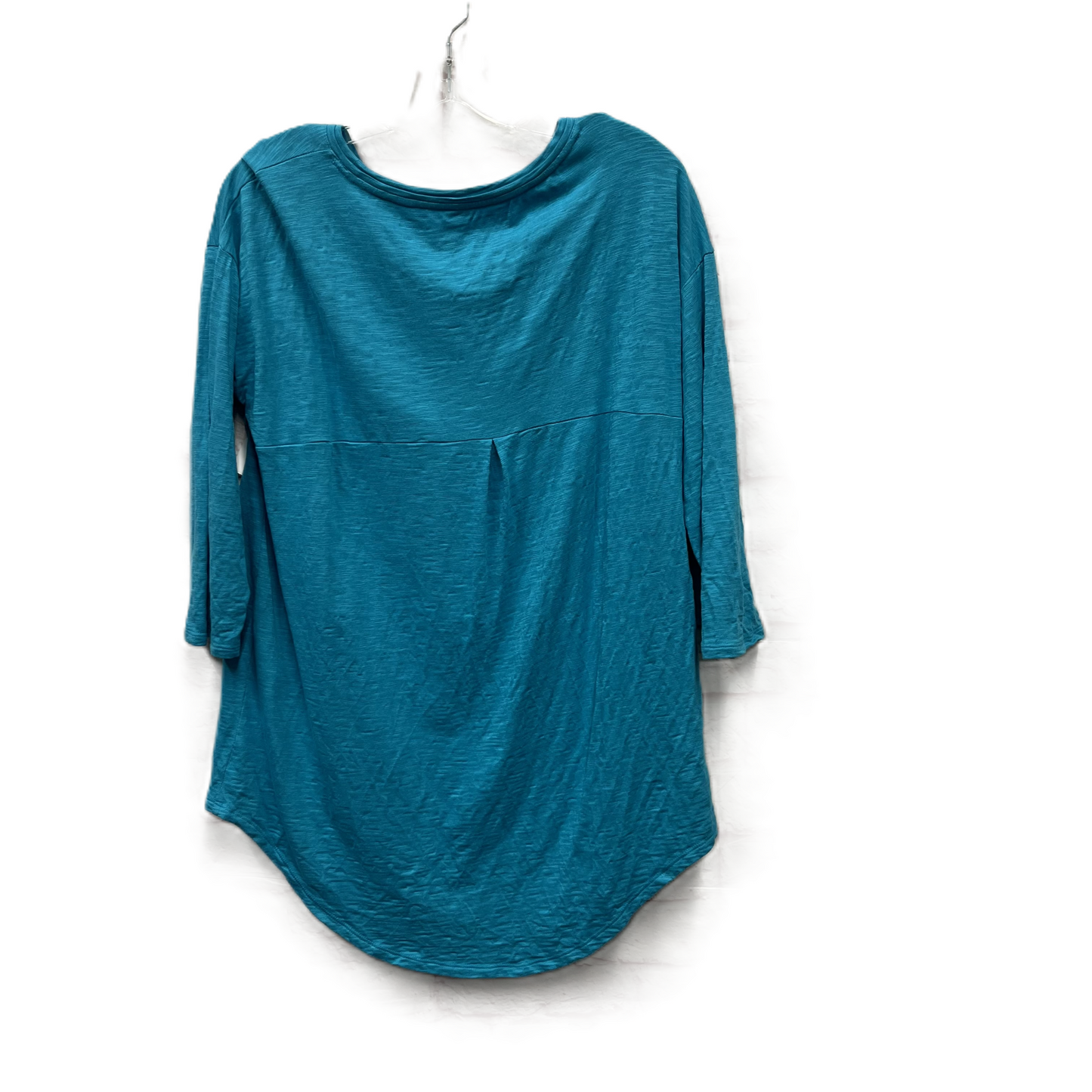 Top Long Sleeve By Chicos In Teal, Size: M