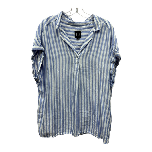 Top Short Sleeve By Gap In Blue, Size: 1x