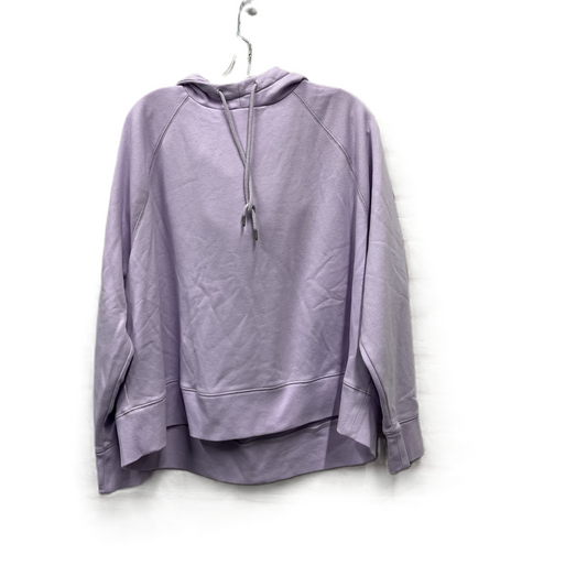 Athletic Sweatshirt Hoodie By Universal Thread In Purple, Size: 3x