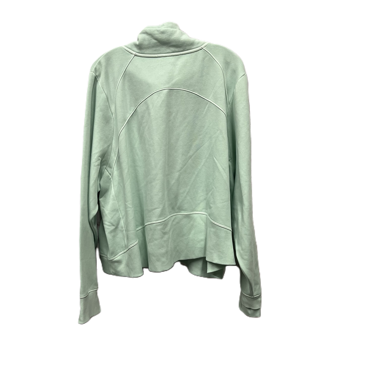 Athletic Sweatshirt Collar By All In Motion In Green, Size: 3x