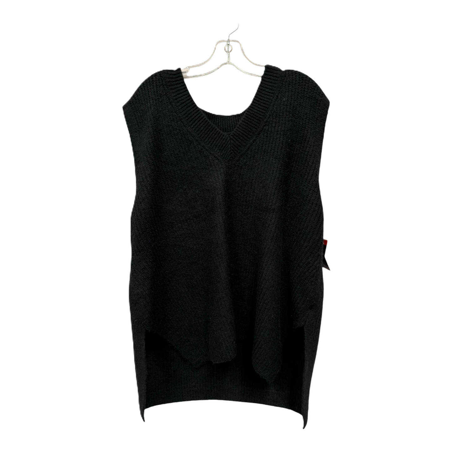 Vest Sweater By Vince Camuto In Black, Size: Xl