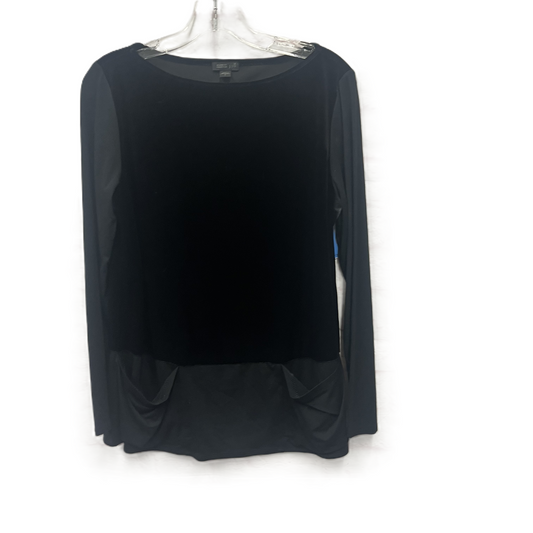 Top Long Sleeve By J. Jill In Black, Size: S