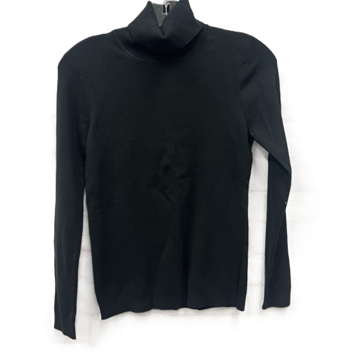 Top Long Sleeve By Chicos In Black, Size: S