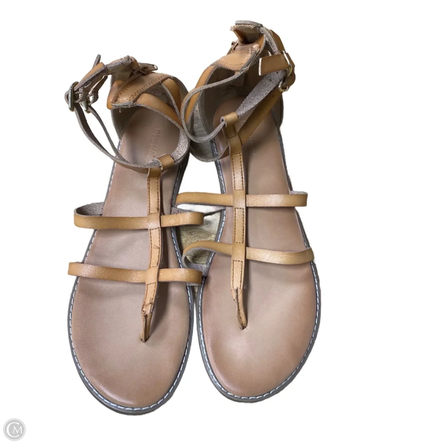 Sandals Flats By Old Navy In Tan, Size: 9