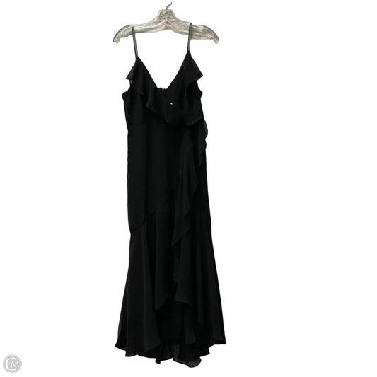 Dress Party Midi By Express In Black, Size: M