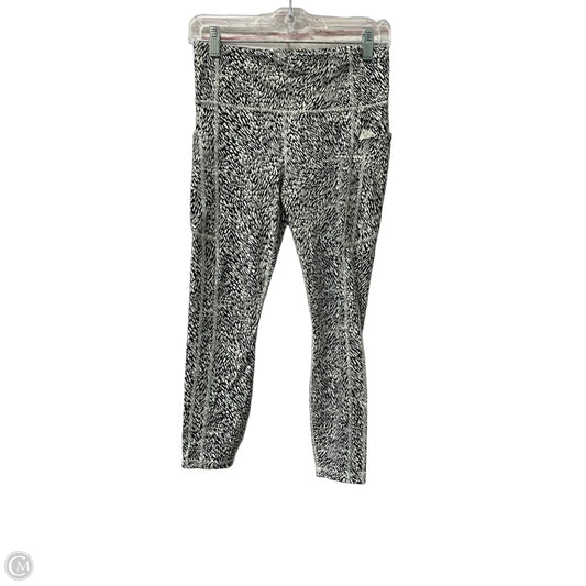 Athletic Leggings By Athleta In Black, Size: M
