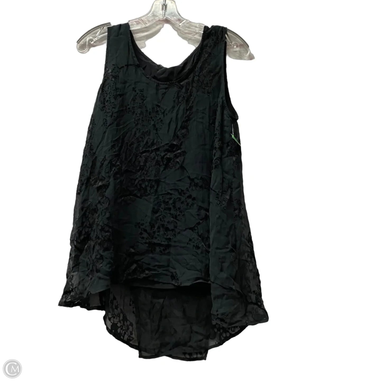 Top Sleeveless By Clothes Mentor In Black, Size: L