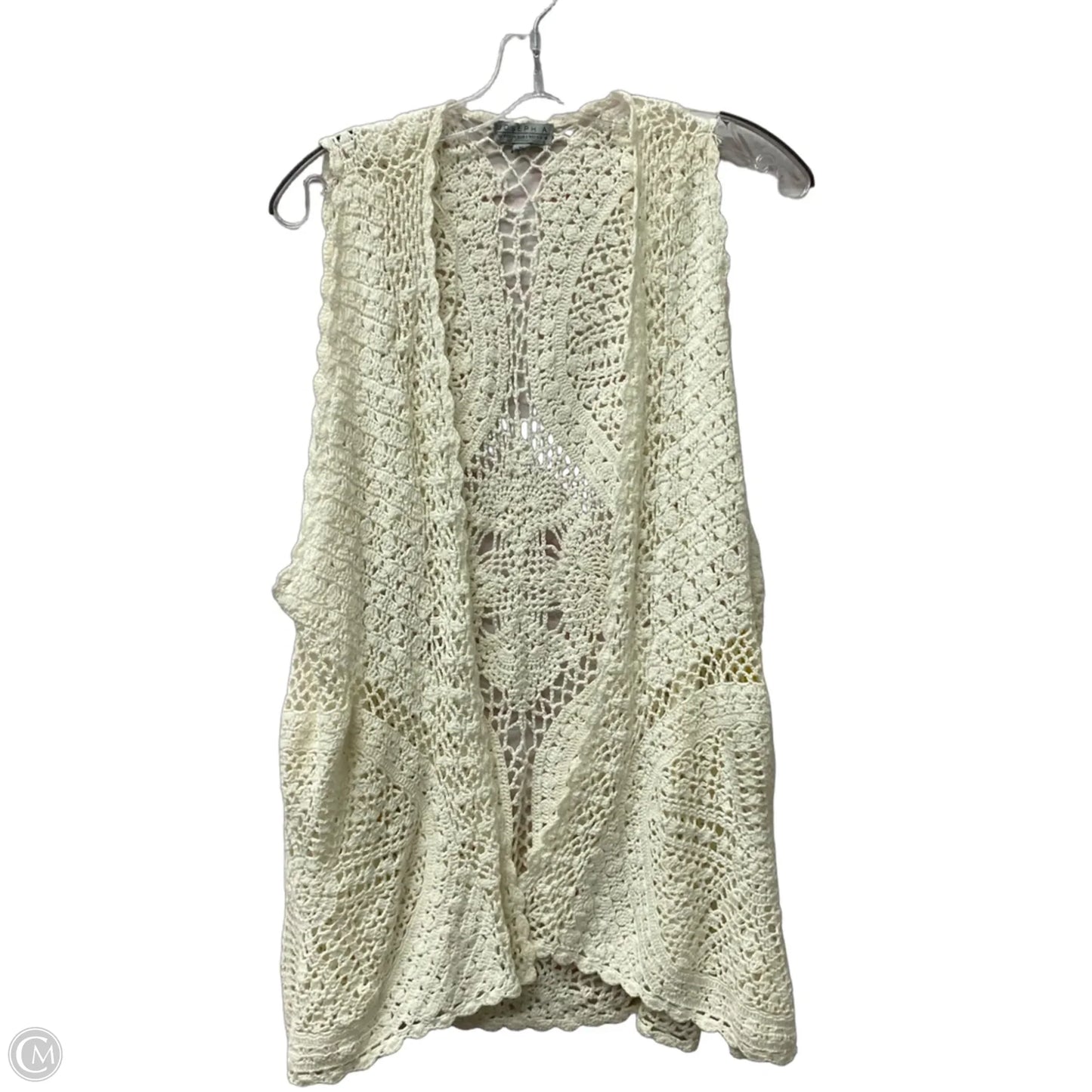 Vest Other By Joseph A. In White, Size: Xl