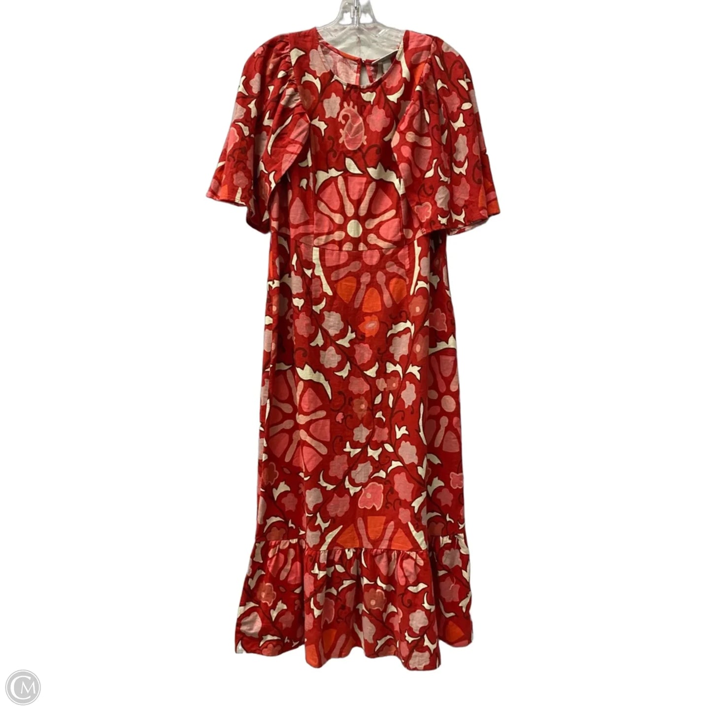 Dress Casual Maxi By Rhode In Rose Gold, Size: L