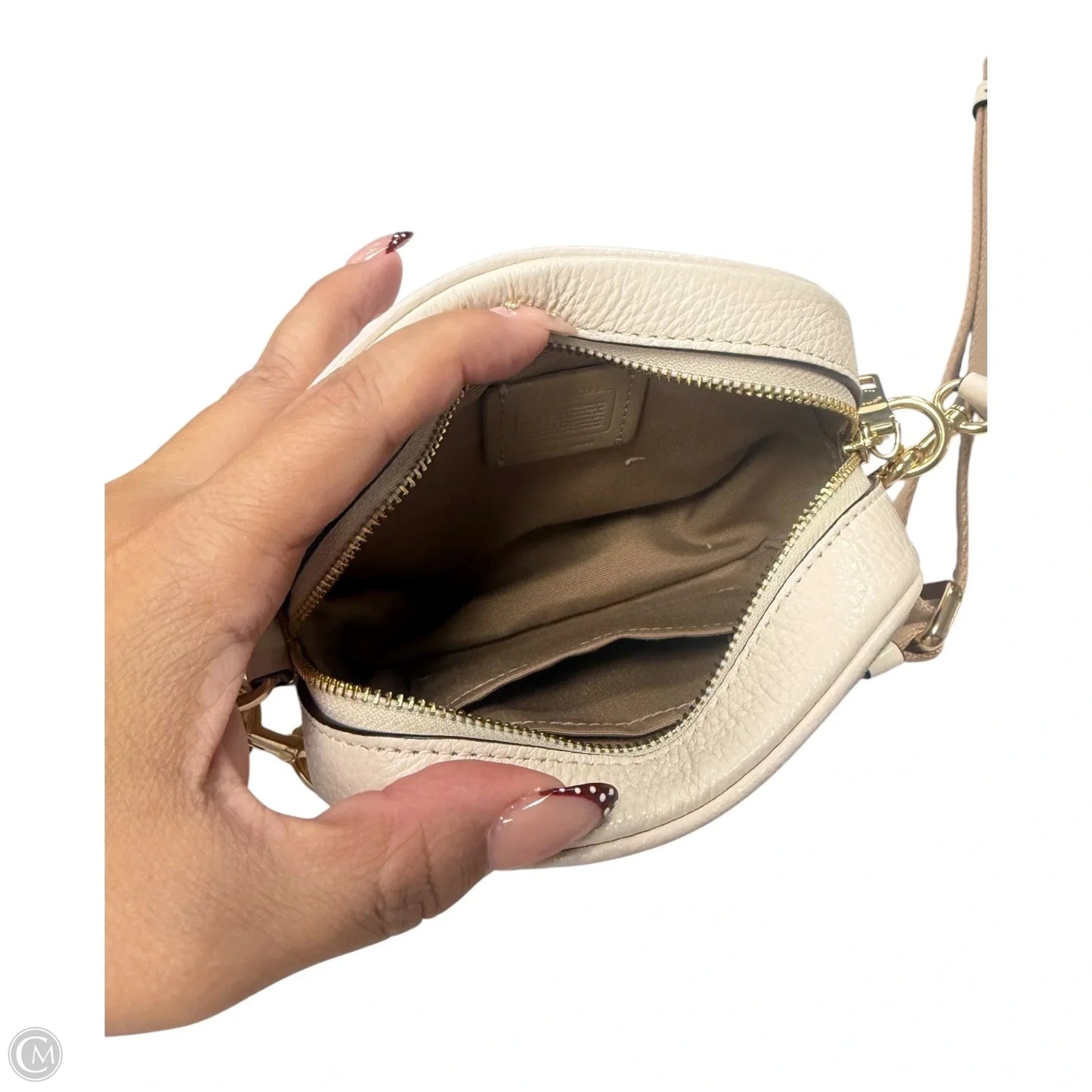 Crossbody Designer By Coach, Size: Small